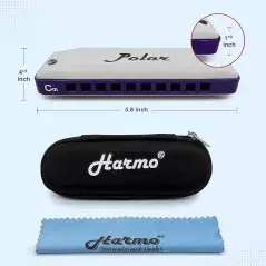 Harmo Polar harmonic minor harmonica