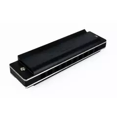 Custom Harmonica Black Aluminum - Key of C