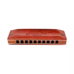 Custom Harmonica All Walnut Wood - Key of C