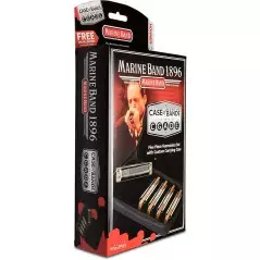 Hohner Marine Band classic 5-piece Harmonica Set with Case