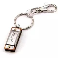 Mini harmonica - Harmo 4 hole harmonica key chain