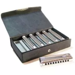 Suzuki Promaster MR-350 Harmonica Set of 6