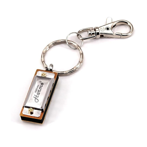 Mini Harmonica - Harmo 4 Hole Harmonica Key Chain